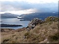 NM5762 : Across Loch Sunart from Beinn Buidhe by Alan Reid