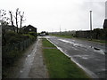 Looking along Loose Lane towards Sylan Road