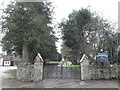 The entrance to Desertcreat Church of Ireland