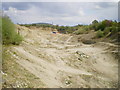 Farley Quarry - the south-west end