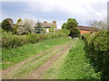 SJ6301 : Bradley Farm from the Shropshire Way by Richard Law