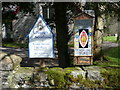 Strontian Church sign