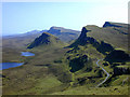 NG4468 : Landscape south of the Quiraing by Nigel Brown