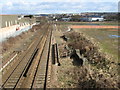 View north from Bridge MRB/57, Ripley Street, Bradford