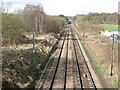 View west from Bridge TJC3/54A, Hirst Lane, Saltaire