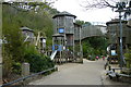 The western end of the adventure playground in Lower Leas Coastal Park