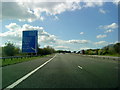 A74(M) at Junction 21