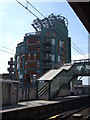 Footbridge at Manchester Oxford Road Station