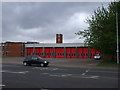 Fire station, Adam St, Cardiff