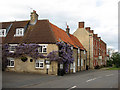 Folkingham: the corner of Church Lane