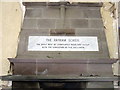 Barham School fireplace and  guiding edict