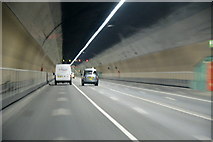 SJ3389 : In the Mersey tunnel by Mike Pennington