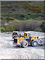 Loading aggregate at Melbur China Clay works
