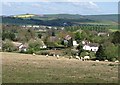 Newton St Cyres from the south