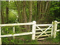 Gate near Stream Farm