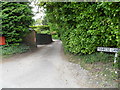 Looking from London Road into Primrose Lane