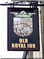 Sign for the Old Royal Inn, Monifieth