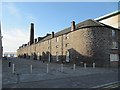 Converted warehouses by the Tay