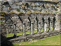 NR3488 : Remains of the cloister at Oronsay Priory by Andrew Abbott