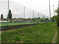 Astro-turfed tennis courts at Farlington school