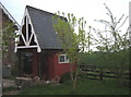 Garden shed South Lodges near Middleton Tyas