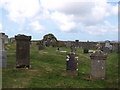 Kilmeny cemetery and derelict church