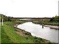 Rumsan Bridge on the river Taw as seen from downstream