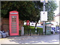 Telephone Box & Queens Head Postbox