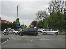 SP0781 : Howard Road / Alcester Road South junction by Michael Westley