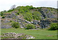 Disused quarry at Cross, Somerset