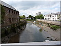 The view downstream from Braunton Bridge on the River Yeo