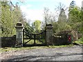 Gates and postbox