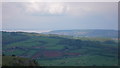 Distant view of Weston-Super-Mare from Crook Peak, Somerset