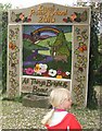 SK2631 : All things bright and beautiful at Etwall Well Dressing 2010 by John M