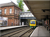 SP1196 : Redditch train, Sutton Coldfield station by Robin Stott