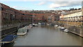 Private moorings in an old dock, near Hotwells, Bristol