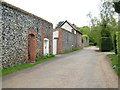 Garden Lane, Westley, looking west