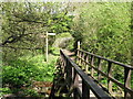 Footbridge on Borders Abbeys Way