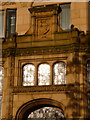 Sheffield: detail of Education Office stonework