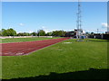 Cosford outdoor sports arena - the running track