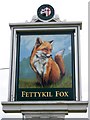 Sign for the Fettykil Fox