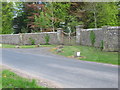 An entrance at Tofthill in Berwickshire