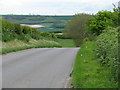 Road down the hill to Cerne Abbas