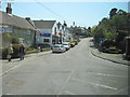 High street Niton at Junction with Blackgang road