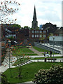 View from the castle mound