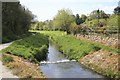 Rail and Water at St Blazey Middle Crossing