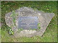 ST2484 : Unusual grave marker in St Michael's churchyard, Michaelstone-y-Fedw by Robin Drayton