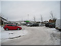 SU6149 : Frozen car park by ad acta