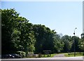 Exit road from Pollok Country Park