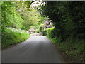 Houses at northern end of Lodsworth on Smithbrook Hill